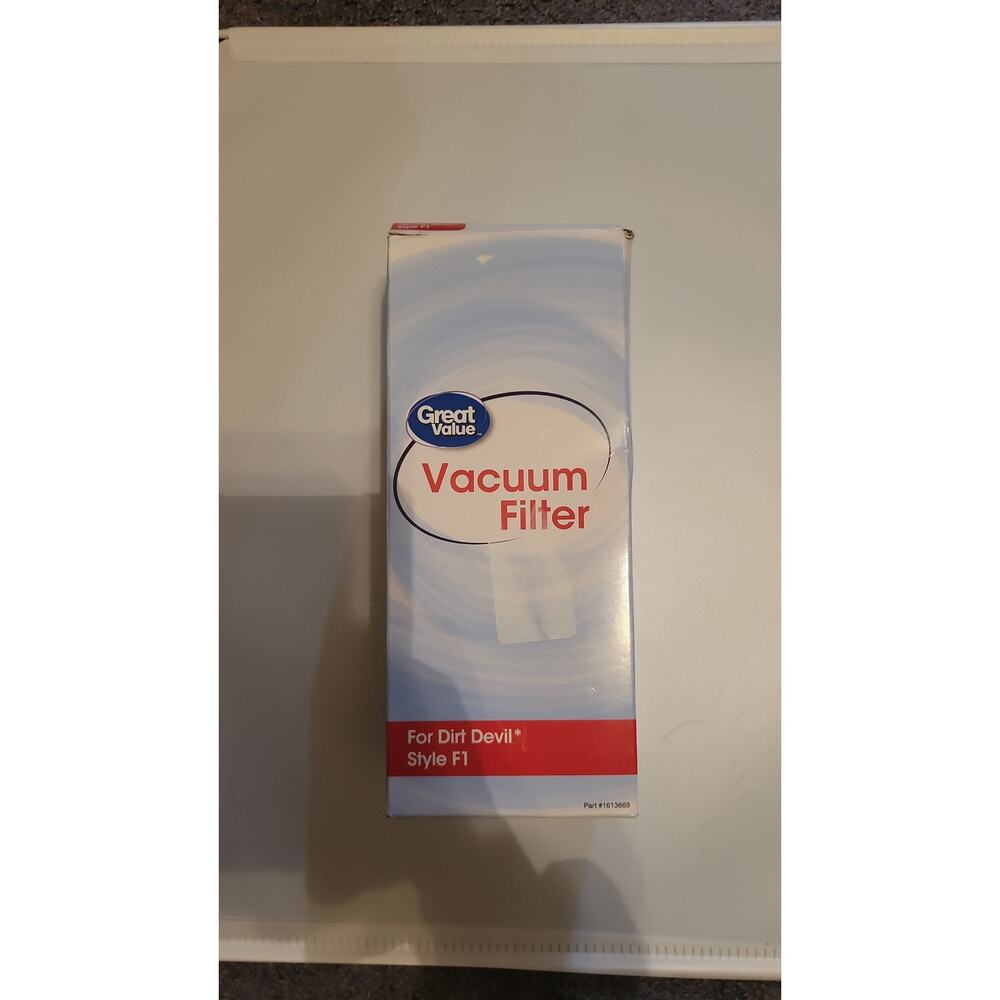 Dirt Devil Style F1 Vacuum Filter